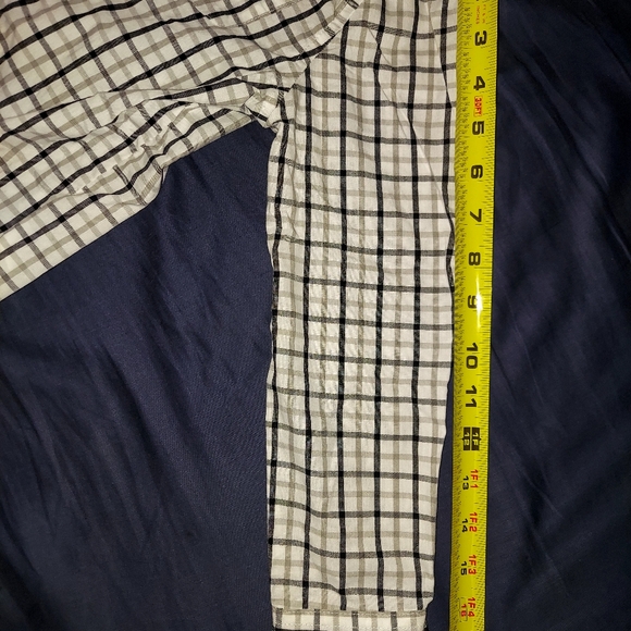 Boys Size 7 French Toast Black & White Plaid Button Down Shirt - Picture 3 of 5
